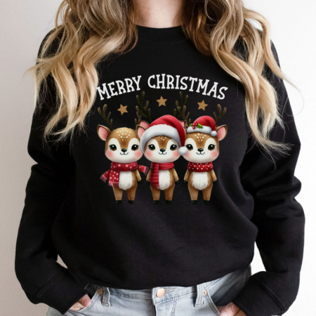 Bluze Craciun - Bluza Merry Baby Deers