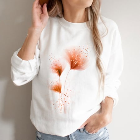 Bluze - Bluza Copper Flower