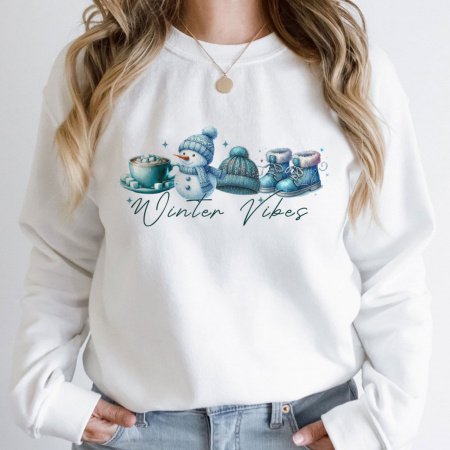 Bluze Craciun - Bluza Winter Vibes