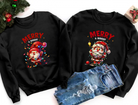 Bluze Cuplu - Bluze Cuplu Bright Family