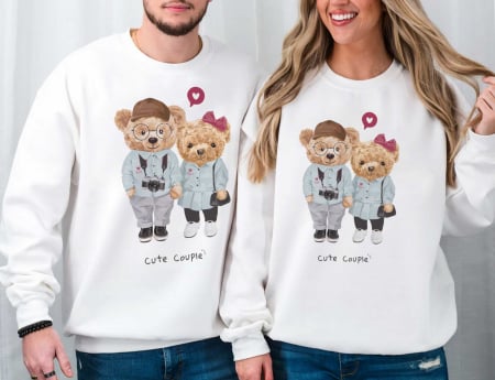 De Cuplu - Bluze Cuplu Cute Couple