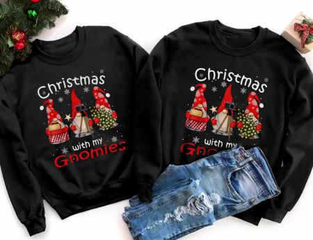 Bluze Cuplu - Bluze Cuplu Gnomie Picture