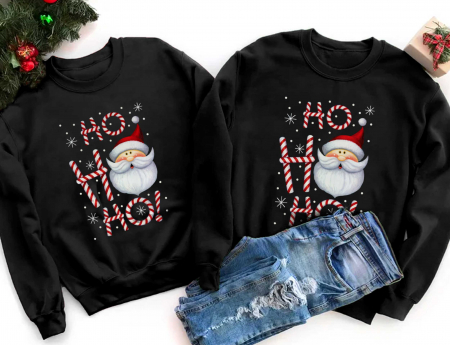 Bluze Cuplu - Bluze Cuplu Sweet Santa