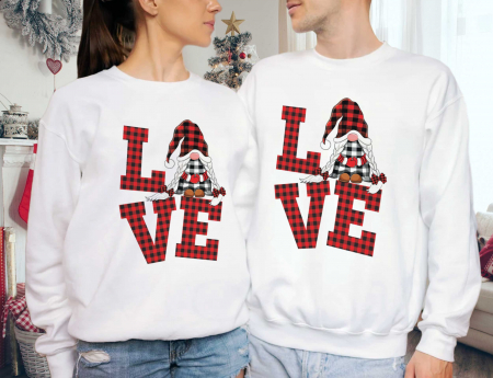Seturi Bluze - Bluze Cuplu Love Gnome