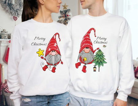 Bluze Cuplu - Bluze Cuplu Tree Gnomes
