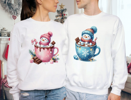 Seturi Bluze - Bluze Cuplu Frosty Cup