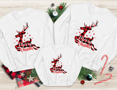 Bluze Familie - Bluze Familie Hoppy Christmas