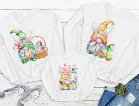 Seturi Familie - Bluze Familie Bunny Gnomes