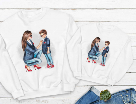 Seturi Mama Copil - Bluze Mama Copil Little Gentleman