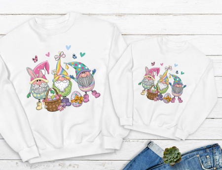 Seturi Mama Copil - Bluze Mama Copil Easter Gnomes