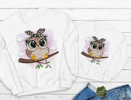 Seturi Mama Copil - Bluze Mama Copil Tree Owls