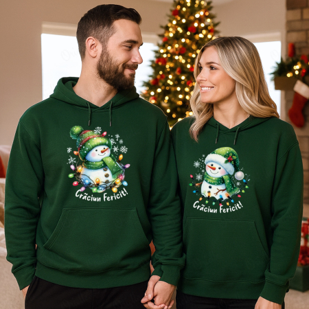 Seturi Hanorace - Hanorace Cuplu Simpaticul Frosty