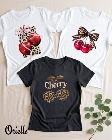 Vara - Pachet 3 Tricouri - Fashion Cherry