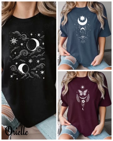 Celestial - Pachet Celestial Graphic Moon