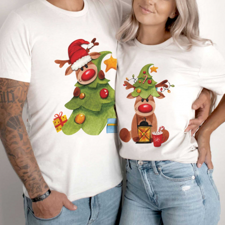 Seturi Craciun - Set Cuplu Rudolph Tree