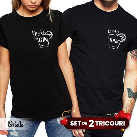 Valentine's Day - Set Cuplu Gin Tonic