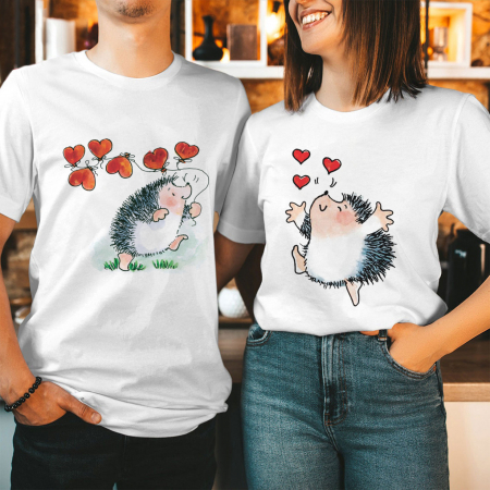 De Cuplu - Set Cuplu Hedgehog Love