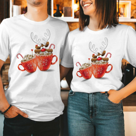 Seturi Craciun - Set Cuplu Hot Choco Deer