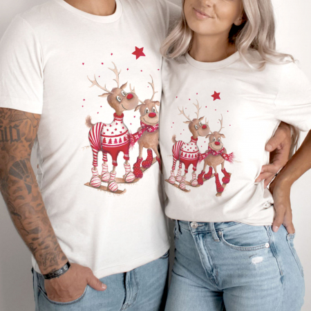 Seturi Craciun - Set Cuplu Jolly Reindeers