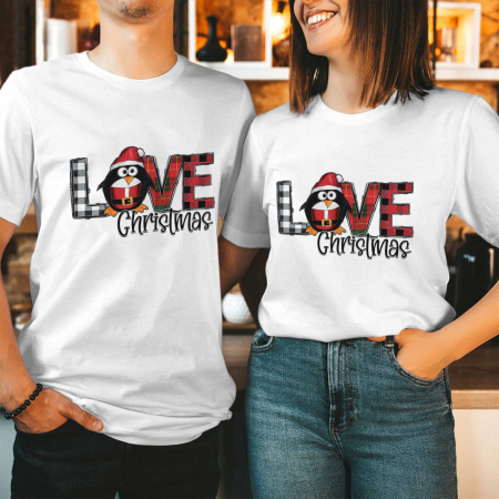 Seturi Craciun - Set Cuplu Love Penguin