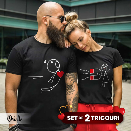 Valentine's Day - Set Cuplu Magnetic Love