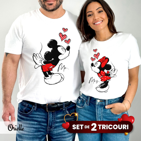 Valentine's Day - Set Cuplu Mouse Kiss