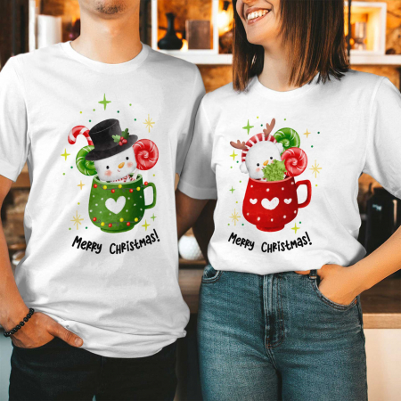 Seturi Craciun - Set Cuplu Snowmie Cups