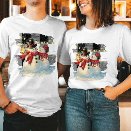 Seturi Craciun - Set Cuplu Snowmen Love