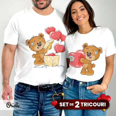 Valentine's Day - Set Cuplu Teddy Love