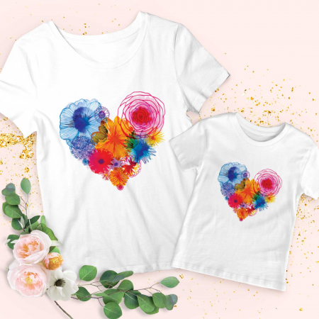Seturi Tricouri - Set Cute Heart