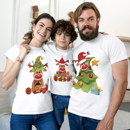 Seturi Craciun - Set Familie Rudolph Tree