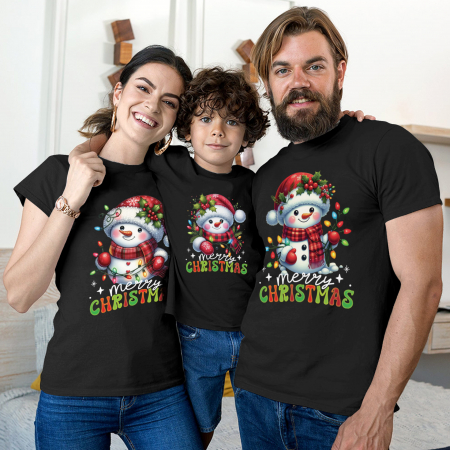 Seturi Craciun - Set Familie Snowman Lights