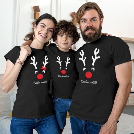 Seturi Tricouri - Set Familie Renul Rudolf