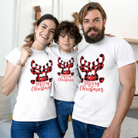 Seturi Craciun - Set Familie Plaid Reindeer