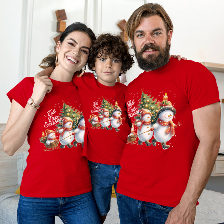Seturi Craciun - Set Familie Snowman Ride