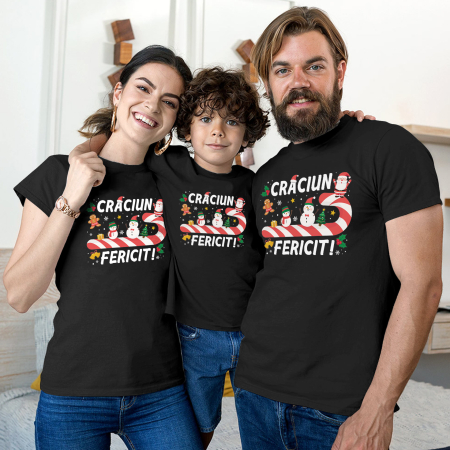 Seturi Tricouri - Set Familie Bucuria Crăciunului