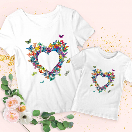 Seturi Tricouri - Set Flying Heart