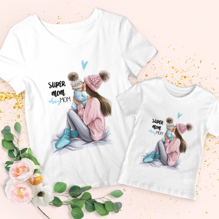 Seturi Mama Copil - Set Super Mom Kiss