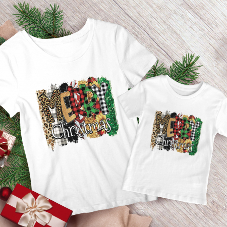 Seturi Craciun - Set Mama Copil Christmas Pattern