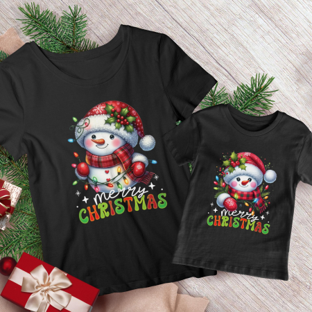 Seturi Craciun - Set Mama Copil Snowman Lights