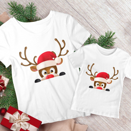Seturi Craciun - Set Mama Copil Hello Rudolph