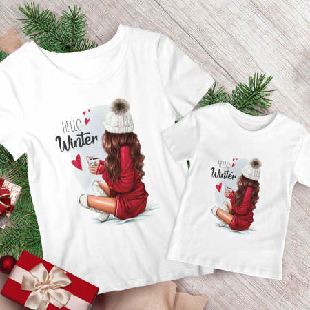 Seturi Craciun - Set Mama Copil Hello Winter