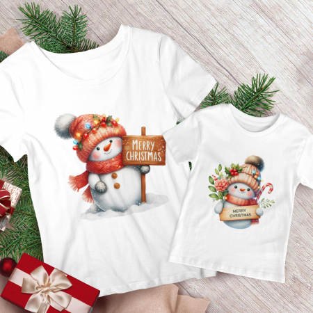 Seturi Craciun - Set Mama Copil Jolly Snowman