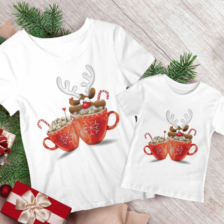 Seturi Craciun - Set Mama Copil Hot Choco Deer