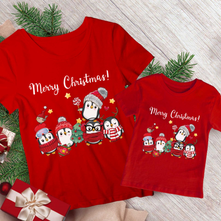 Seturi Craciun - Set Mama Copil Penguin Squad