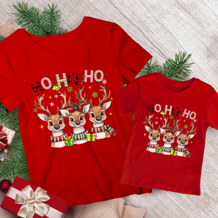 Seturi Craciun - Set Mama Copil Reindeer Cheer