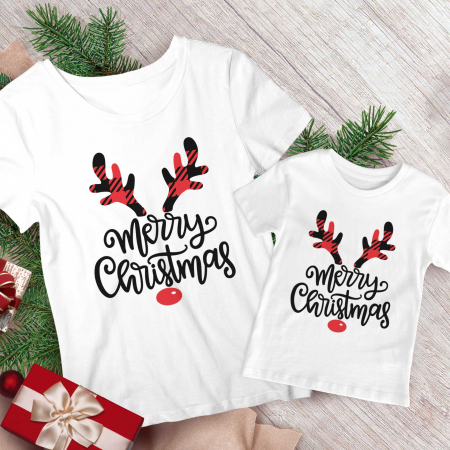 Seturi Craciun - Set Mama Copil Merry Reindeer