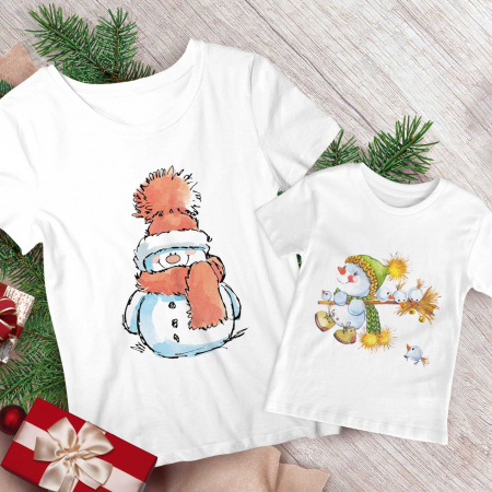 Seturi Craciun - Set Mama Copil Snowman