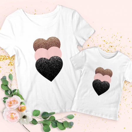 Seturi Mama Copil - Set Three Hearts