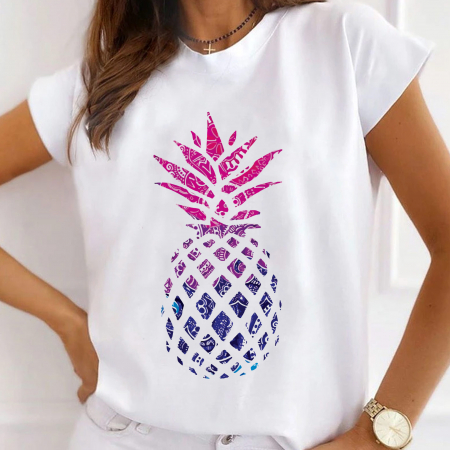 Diverse - Tricou Pink Ananas